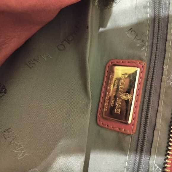 PAOLO MASI Genuine Leather Large Satchel - Picture 8 of 12